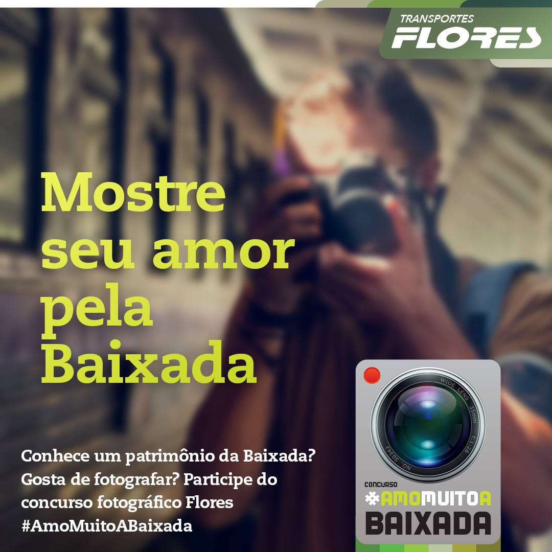 Campanha amo muito a baixada