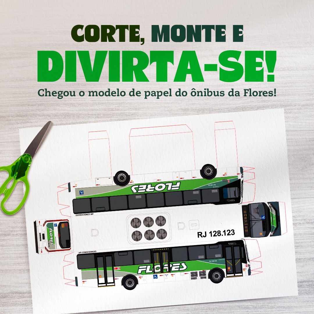 Ônibus corte e cole