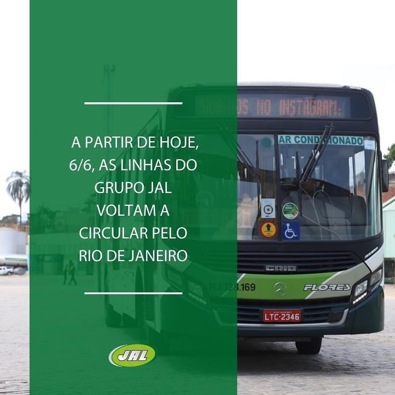 Grupo JAL retorna a operação no RJ