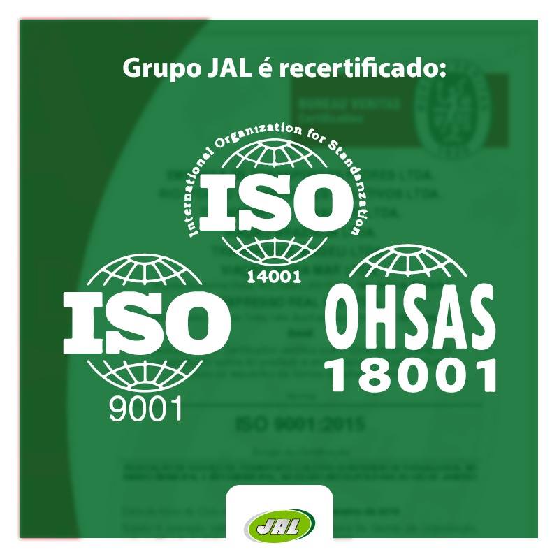 Recertificação - Grupo JAL